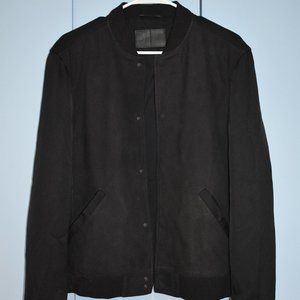 Black Jacket - Suede and satin - Brand All Saints